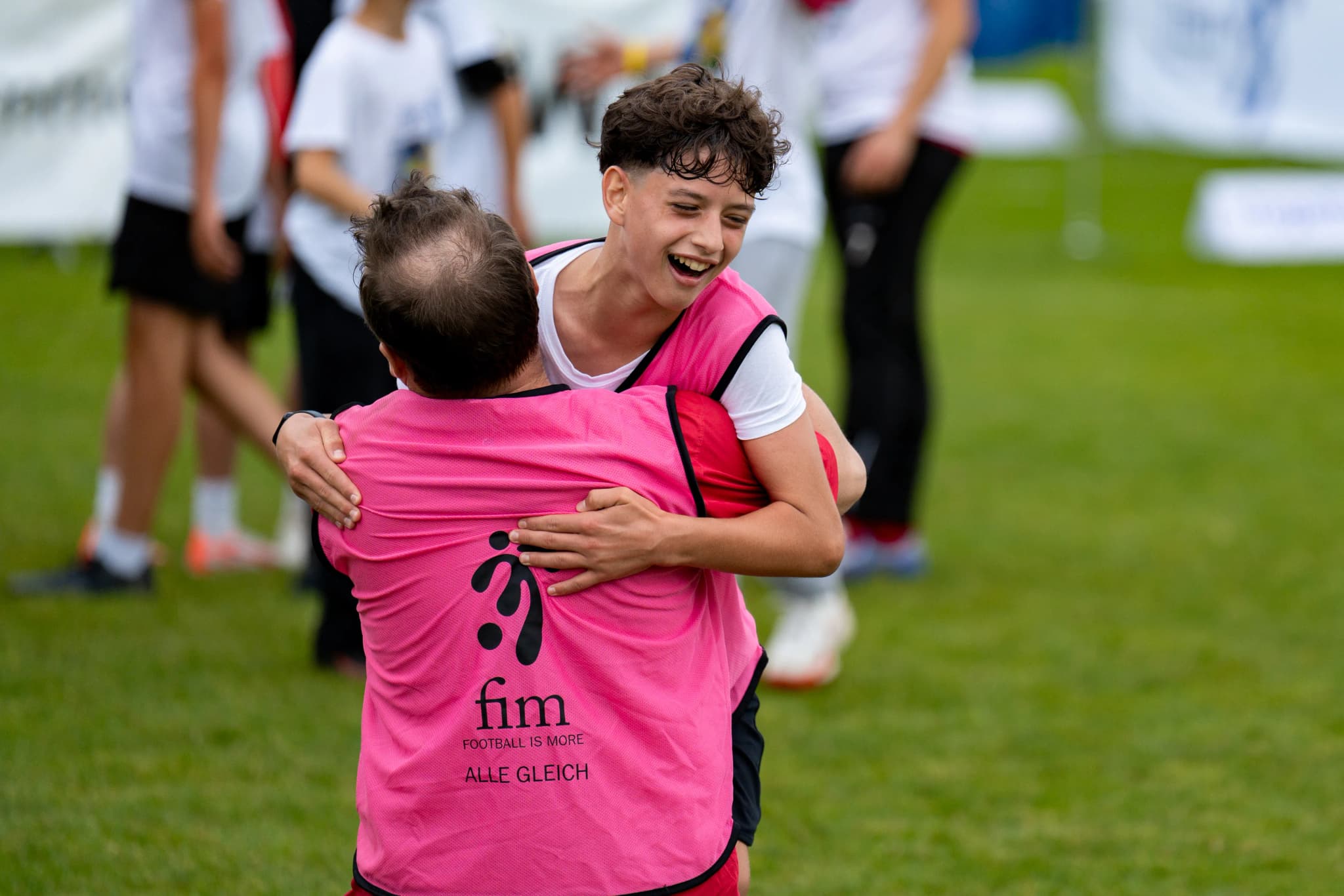 FOOTBALL IS MORE programmes in action