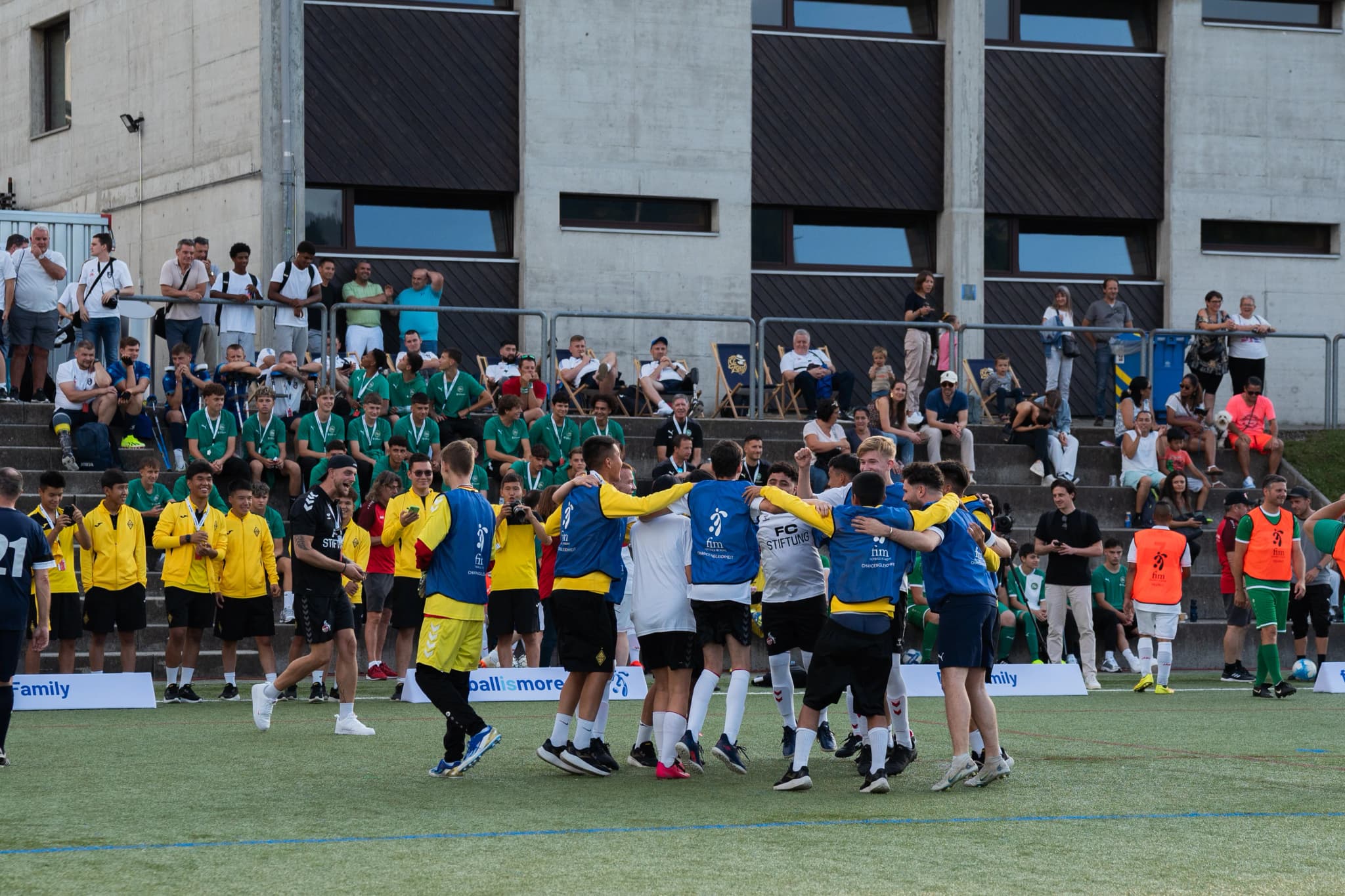 Teams competing at the International Inclusion Cup
