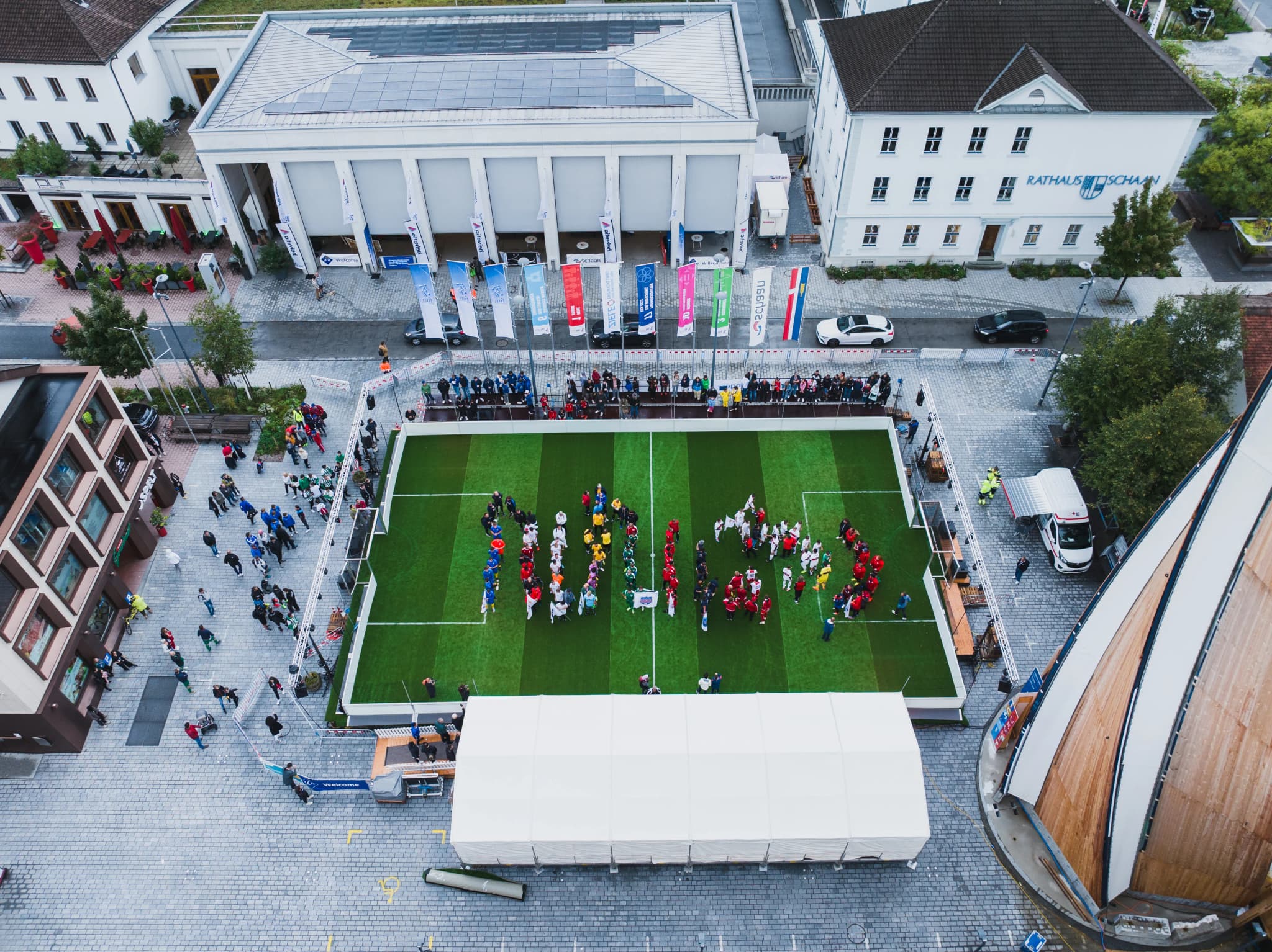 Participants enjoying a Special Adventure Camp