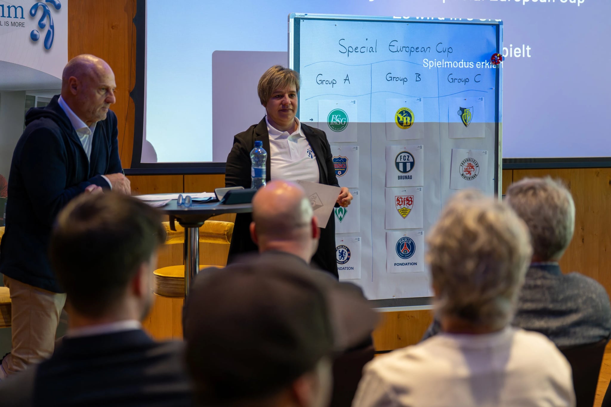 Pressekonferenz – Impressionen und Gruppen-Auslosung – image 5
