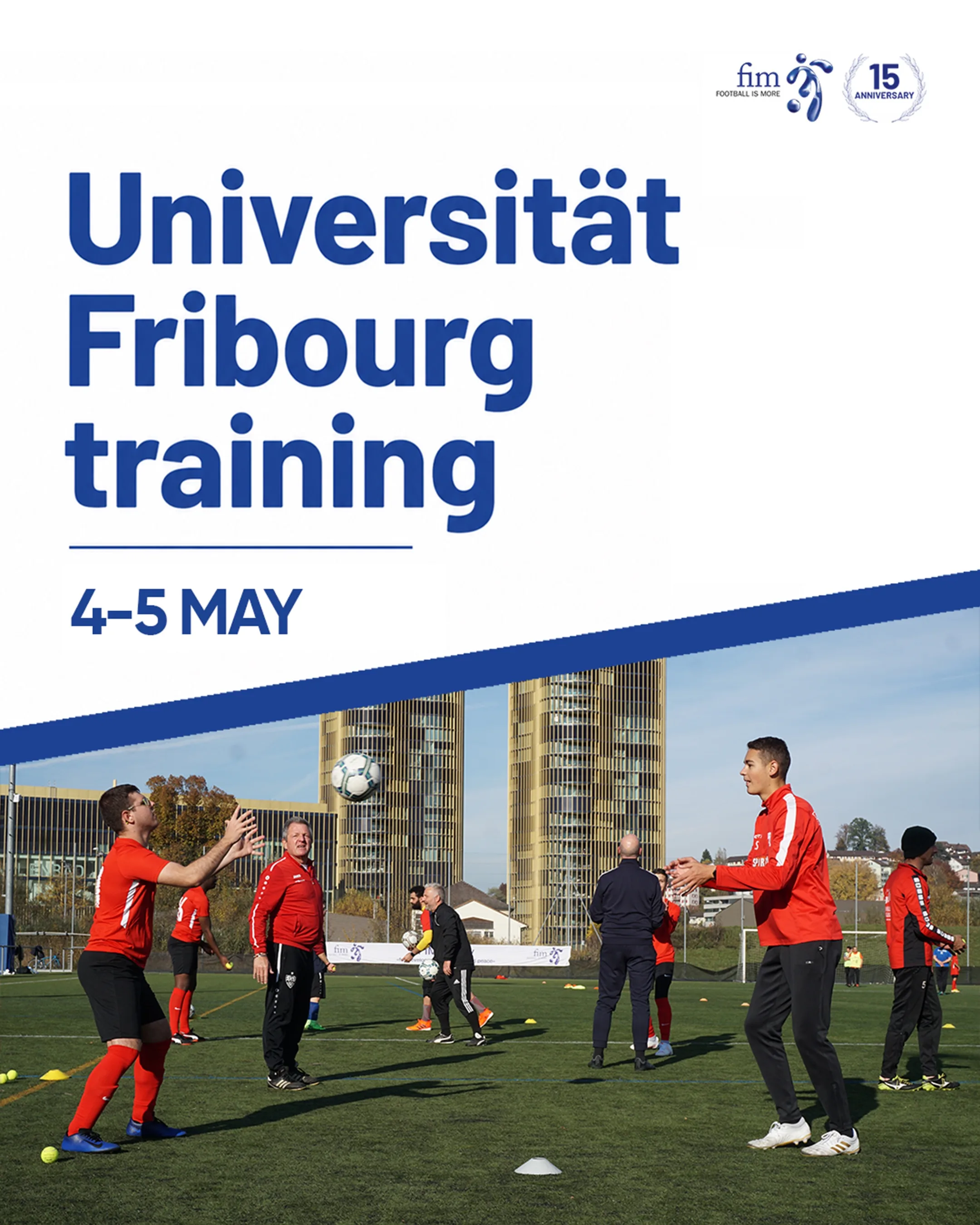 Am 4. und 5. Mai sind wir wieder an der Universität Fribourg!