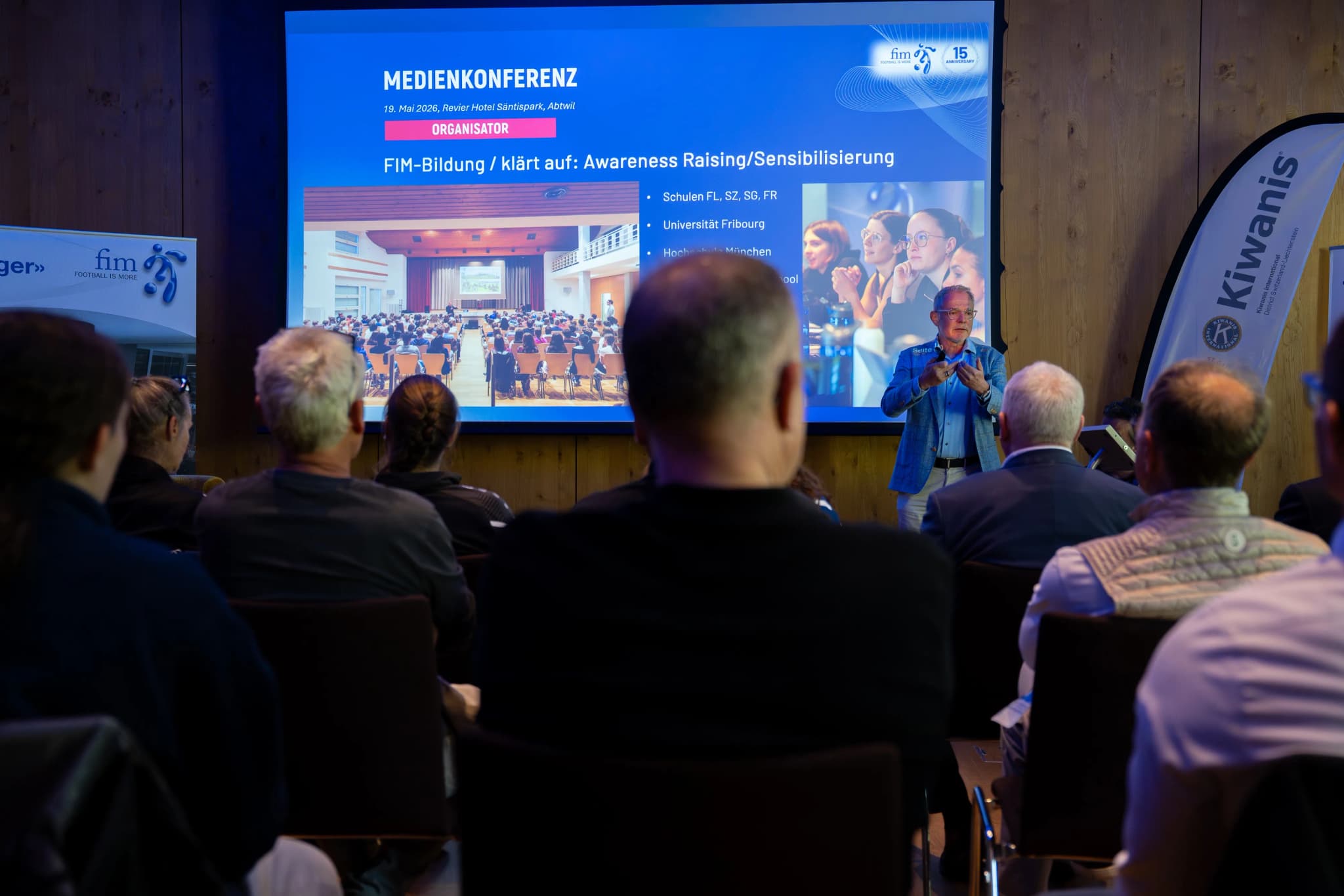 Pressekonferenz – Impressionen und Gruppen-Auslosung